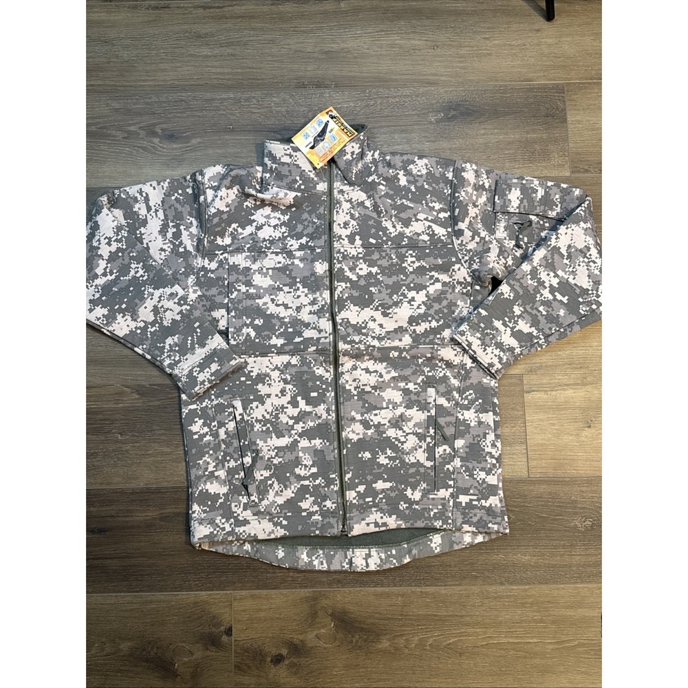 US Army Elements Jacket (AEJ)ACU Camo FREE IWOL Massif Size Large